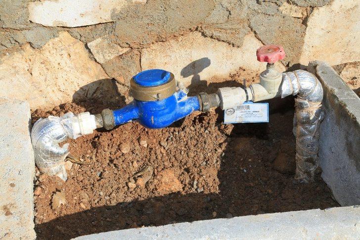 Donan su sayacına ateşle müdahaleye dikkat G1