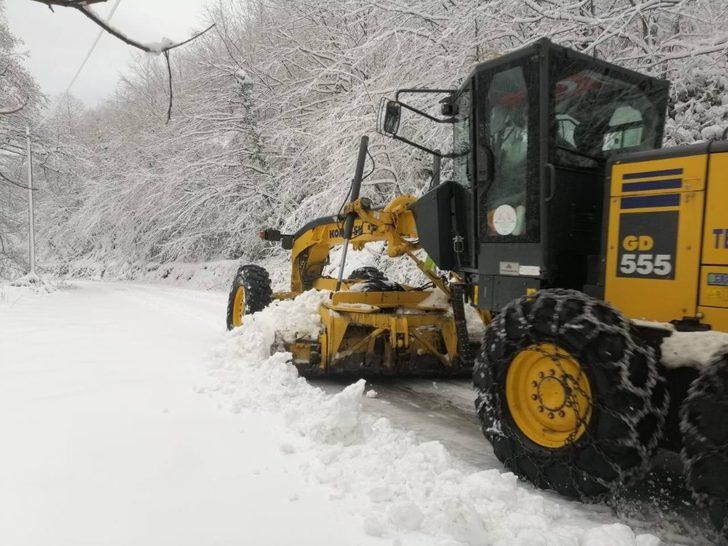 Terme’de kar mesaisi sürüyor G2