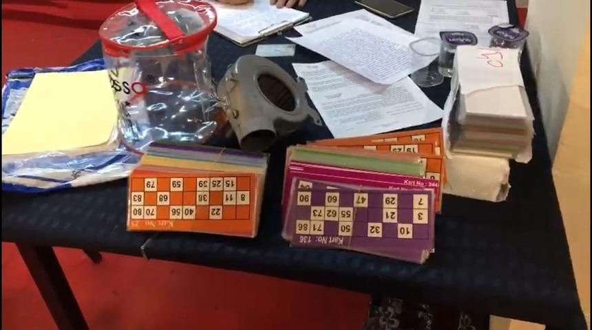 Tombala baskınında 260 bin TL ceza yazıldı