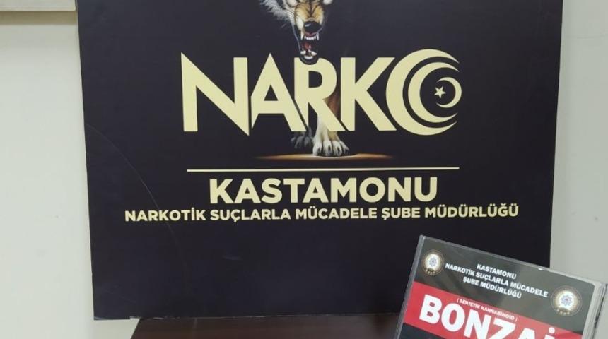 Kastamonu&rsquo;da uyuşturucuyla yakalanan 1 kişi tutuklandı