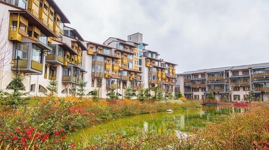 Narven Termal Kasaba y&uuml;kselmeye devam ediyor