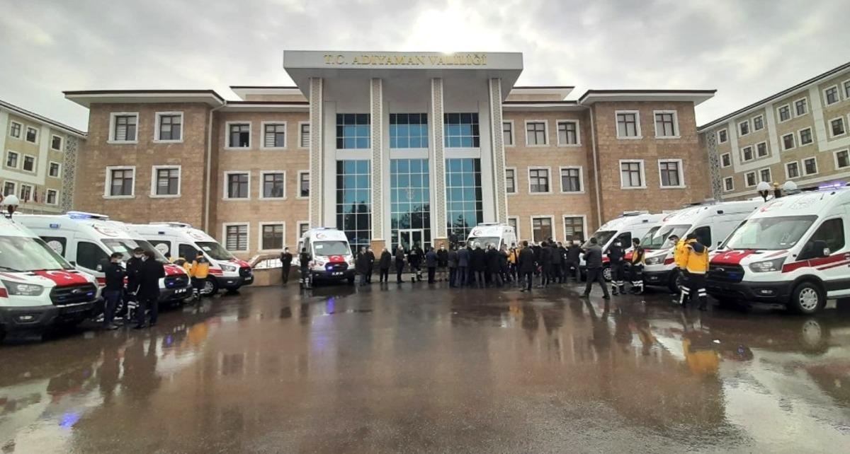 Ambulans filosuna 8 yeni ambulans katıldı
