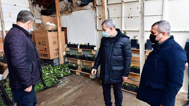 Yeşilyurt’te 2021 yılında 200 bin sebze ve meyve fidanı dağıtılacak