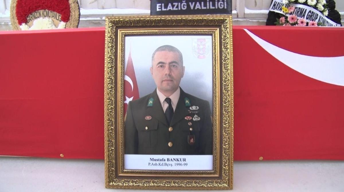 Kalp krizi ge&ccedil;iren Astsubay Baş&ccedil;avuş Bankur, memleketinde son yolcuğuna uğurlandı