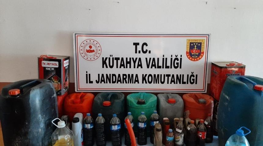 Gediz&rsquo;de karışım akaryakıt satan 1 kişi g&ouml;zaltına alındı