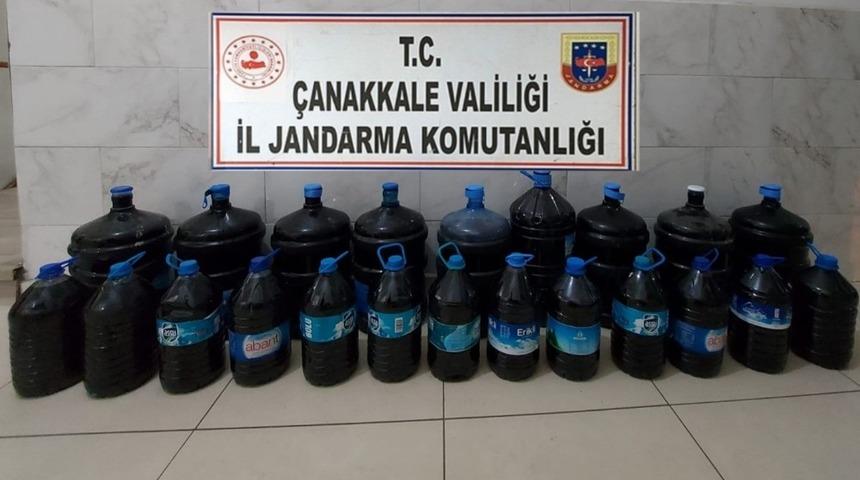 &Ccedil;anakkale&rsquo;de ka&ccedil;ak i&ccedil;ki operasyonu