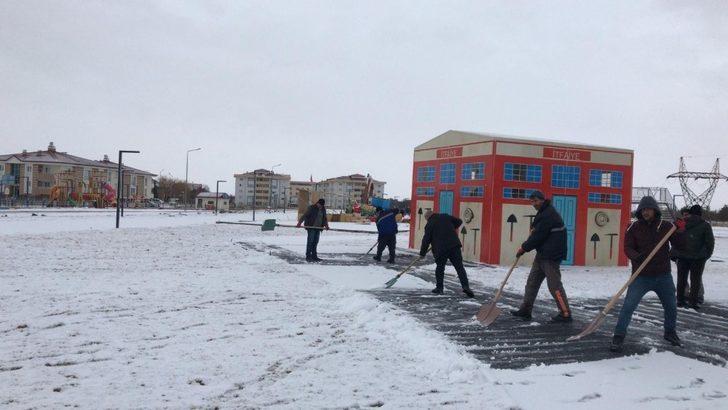 Aziziye’de karla mücadele seferberliği G4