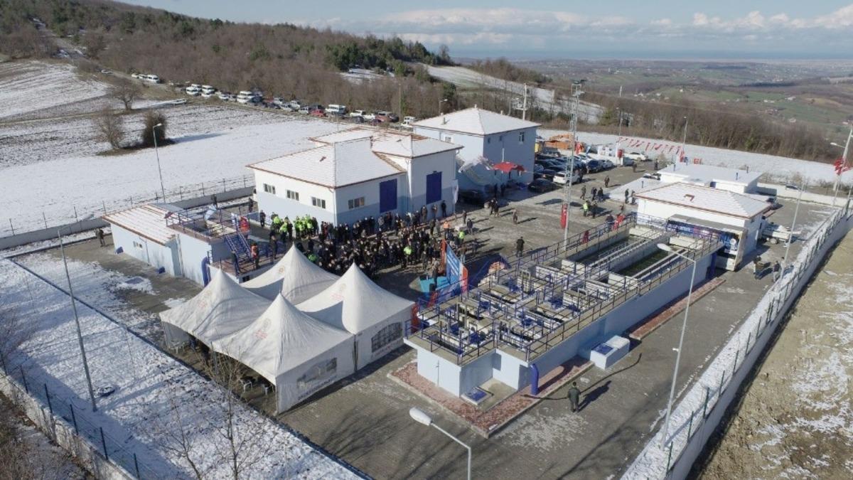 6 milyon TL yatırımlı arıtma tesisi hizmete girdi