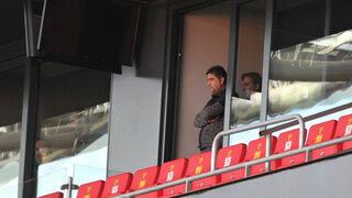 Ünal Karaman, Göztepe’yi tribünden takip ediyor