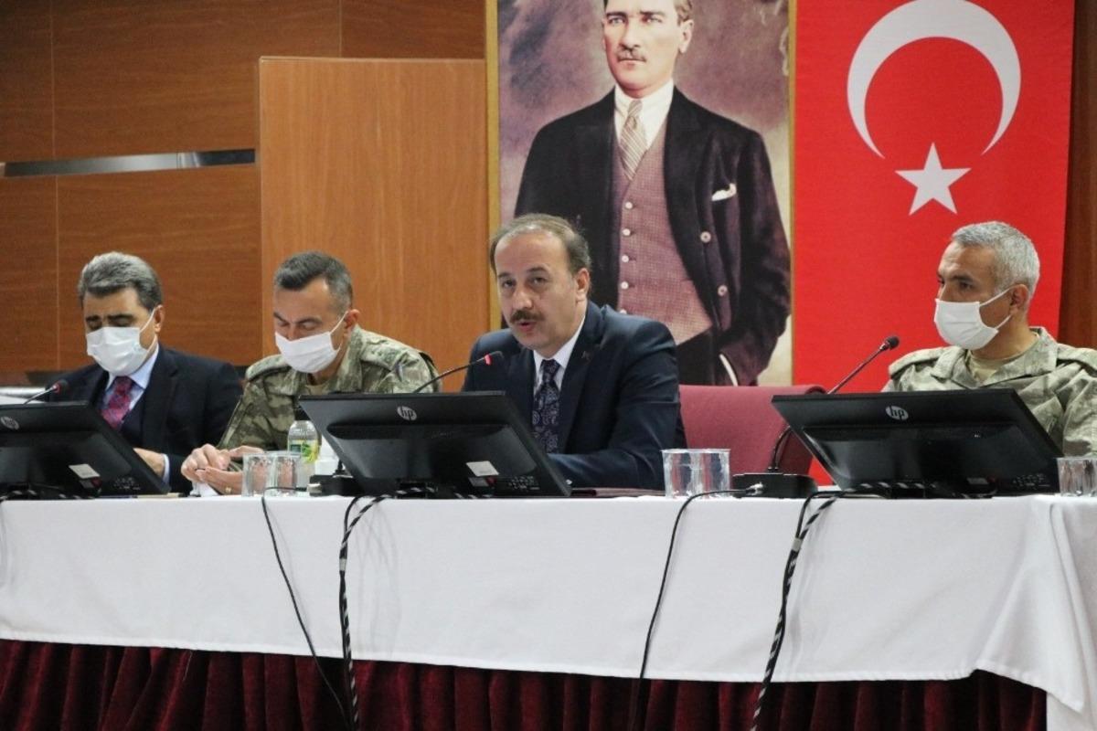 Barış Pınarı B&ouml;lgesindeki &ccedil;alışmalar istişare edildi