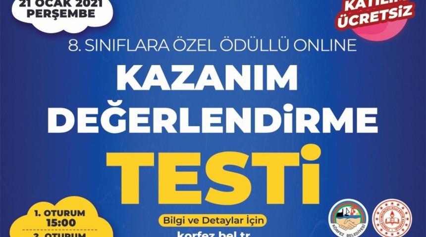Körfez Belediyesi’nden online deneme sınavı
