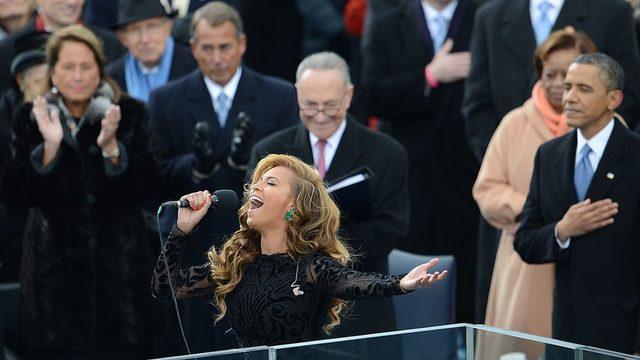 Obama'nın 2009 ve 2013'teki yemin törenlerinde Beyonce sahne almıştı