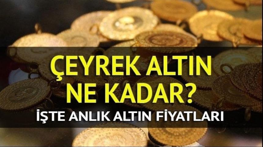 &Ccedil;eyrek altın ne kadar oldu? Gram altın ka&ccedil; lira?  İşte 26 Ağustos g&uuml;ncel altın fiyatları