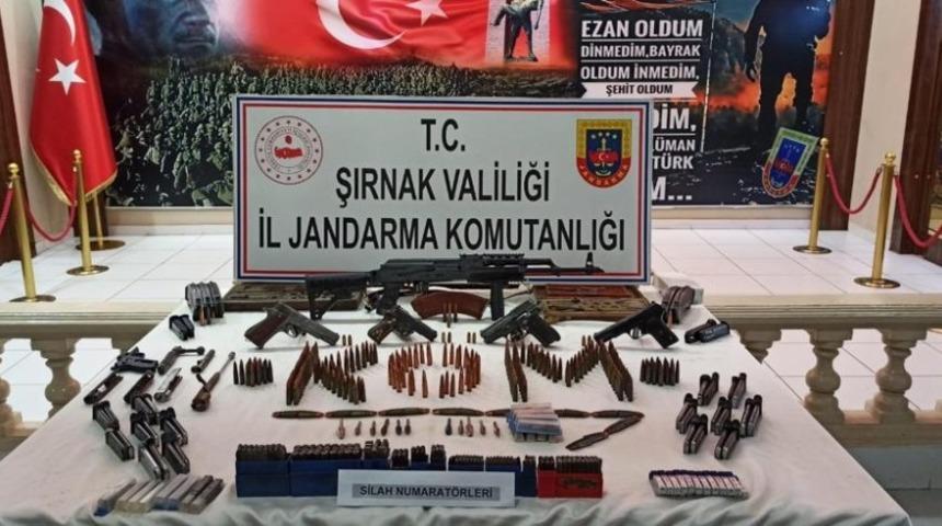 Şırnak&rsquo;ta m&uuml;himmat ele ge&ccedil;irildi