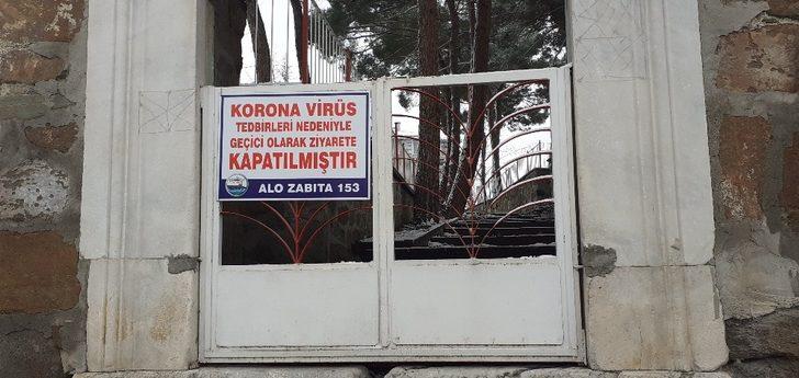 Koyun Baba türbesi ziyarete kapatıldı G4