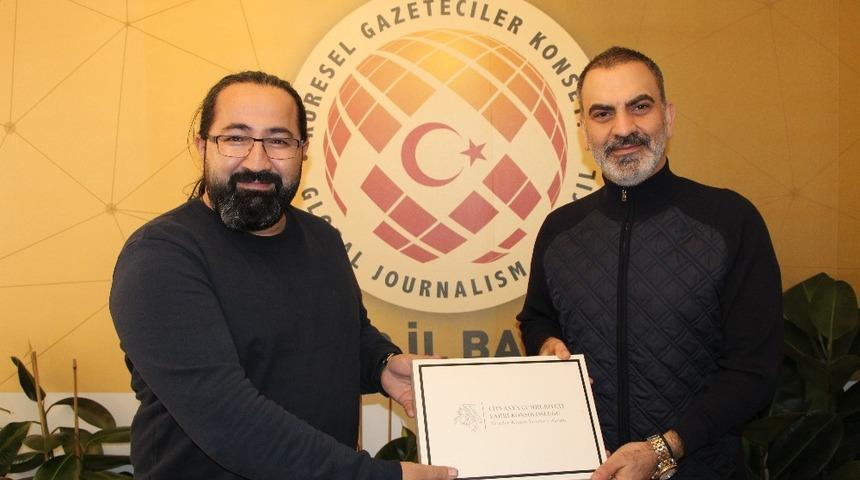 KAPTİD Başkanı Dinler, KGK İl Başkanı Karaca&rsquo;yı ziyaret etti