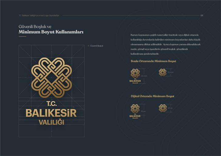 Balıkesir Valiliğinin logosu yenilendi G3
