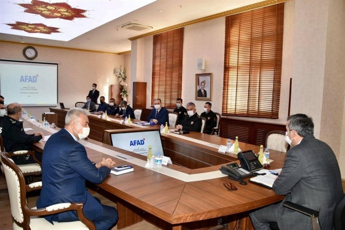 Kırıkkale&rsquo;nin İl Afet M&uuml;dahale Planı değerlendirildi