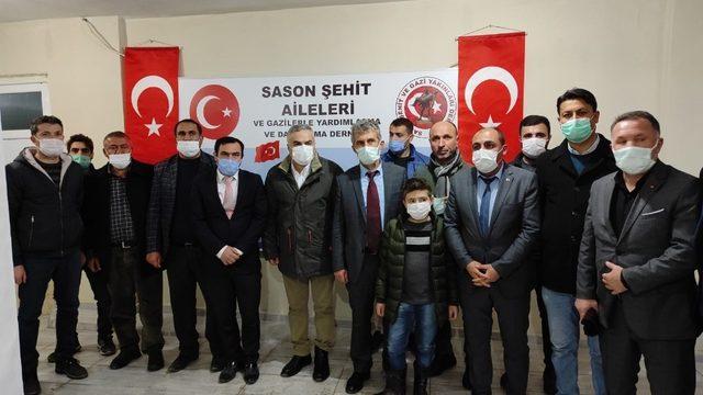 Şehit yakınlarından dayanışma örneği