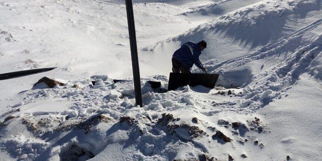 Ordu’da donan su alma yapılarına hızlı müdahale