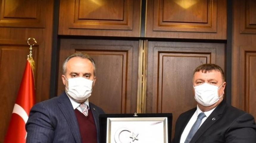 Beylikova&rsquo;dan Bursa Belediye Başkanlığına ziyaret