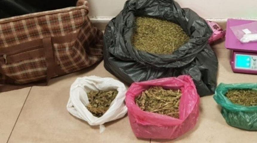 Gaziantep&rsquo;te 7 kilo uyuşturucu madde ele ge&ccedil;irildi