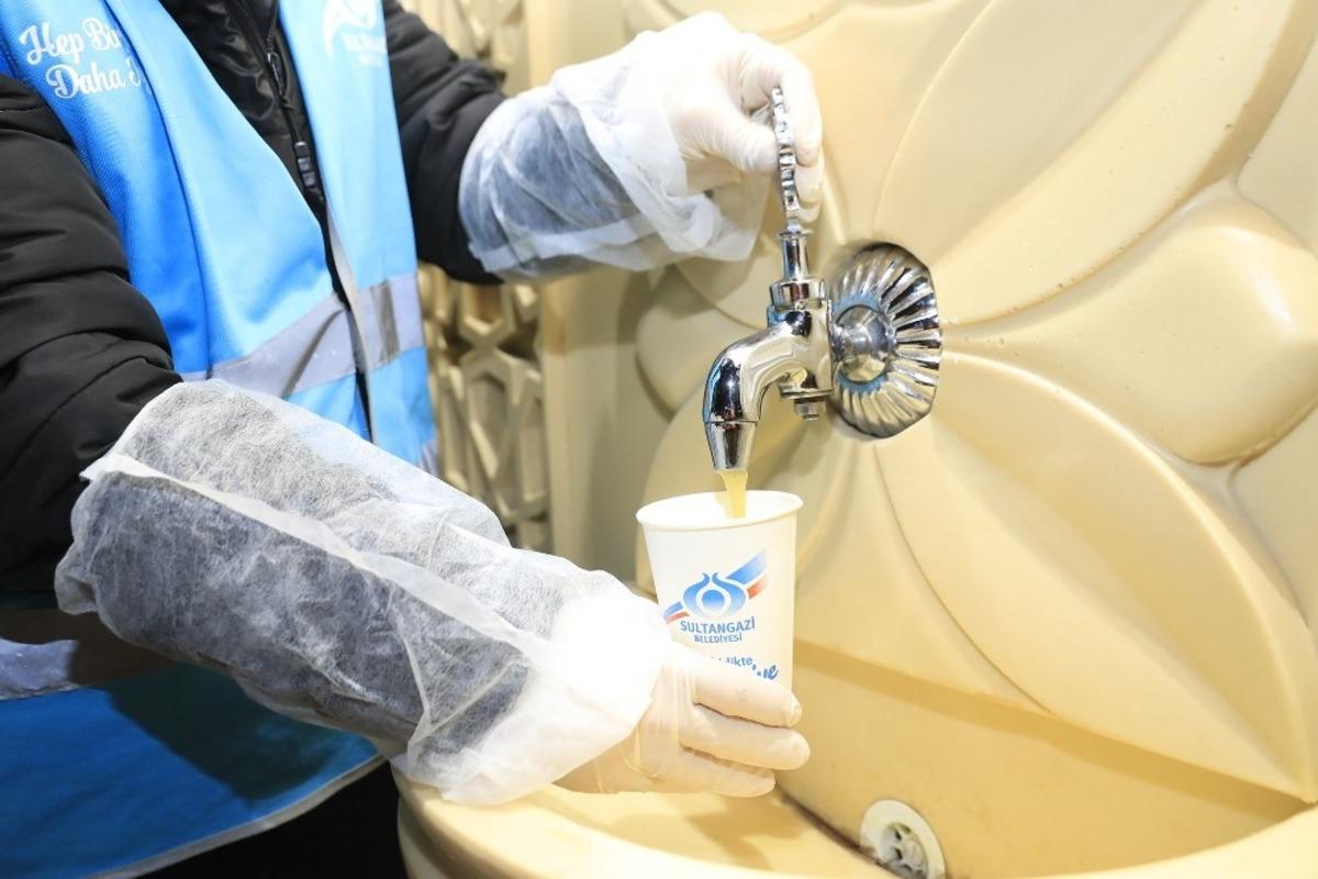 Sultangazi Belediyesi&rsquo;nden ikram &ccedil;eşmesi