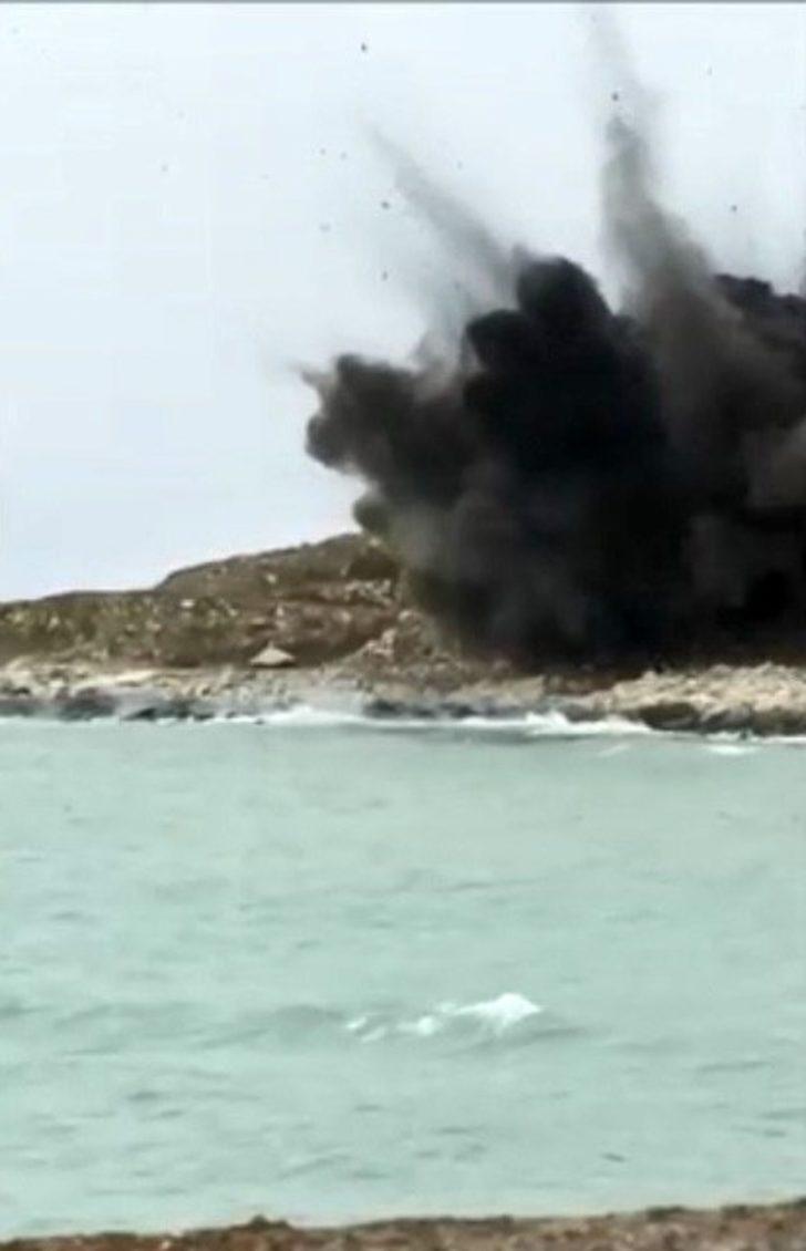 Deniz mayını imha edildi G3