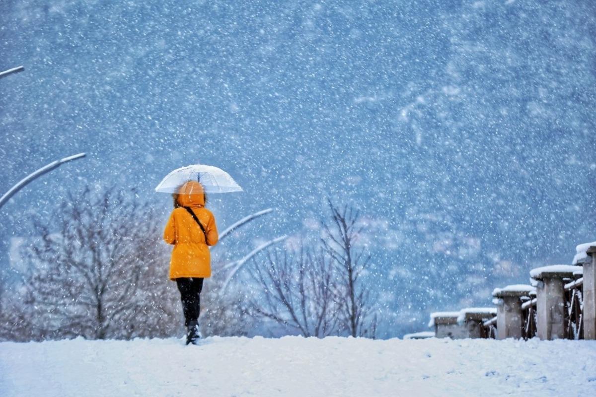 Ordu&rsquo;da kar yağışından kartpostallık manzaralar