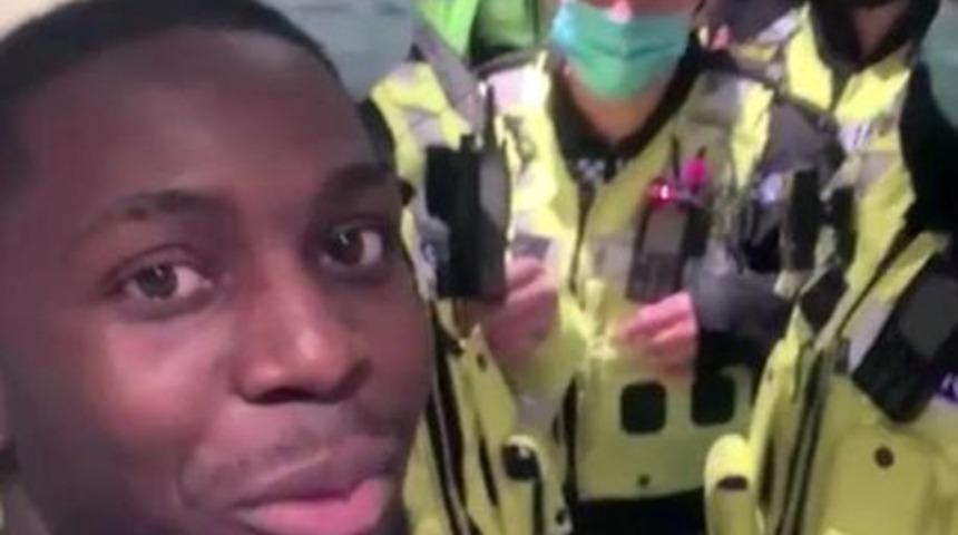 Polis, 20 kişiyle evini bastığı YouTuber’dan özür diledi