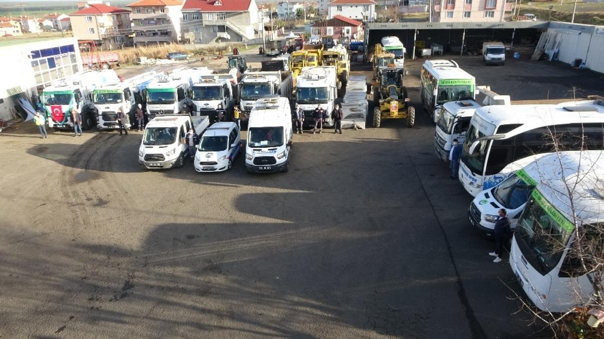 Ergene Belediyesi ara&ccedil; sayısını iki katına &ccedil;ıkardı