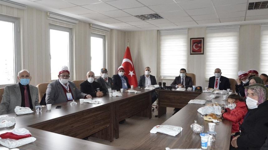 &lsquo;Covid-19 S&uuml;recinde Şehit ve Gazi Aileleri Yalnız Değildir&rsquo; projesi