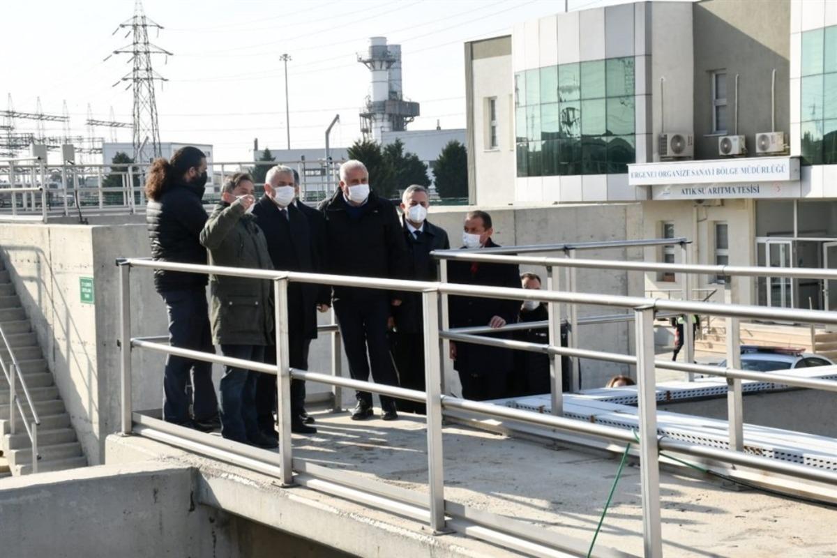 Vali Yıldırım, Ergene&rsquo;de atık su arıtma tesisini inceledi