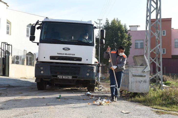 Tarsus Belediyesi, 40 kişilik ekiple temizlik seferberliği başlattı G4