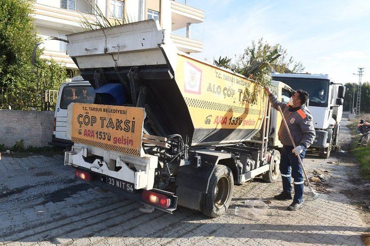 Tarsus Belediyesi, 40 kişilik ekiple temizlik seferberliği başlattı G5