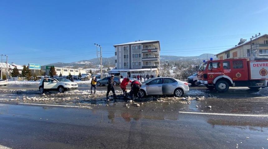 Devrek’te trafik kazası: 3 kişi yaralandı