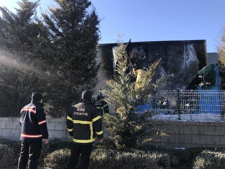 Fabrika trafosunda çıkan yangın korkuttu G2