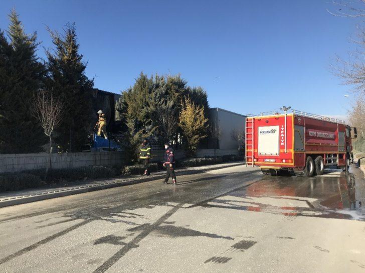 Fabrika trafosunda çıkan yangın korkuttu G3