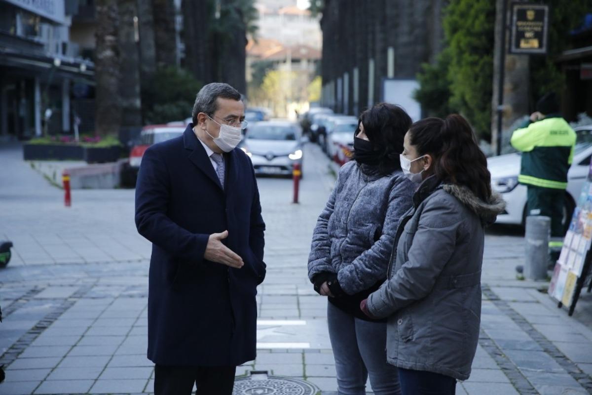 Başkan Batur, Sevgi Yolu esnafını dinledi