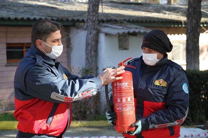 Kula Devlet Hastanesi’nde yangın tatbikatı G5