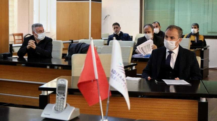 Adıyaman Belediyesi’nde değerlendirme toplantısı