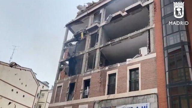 Madrid in merkezindeki patlamada en az iki kişi &ouml;ld&uuml; 1