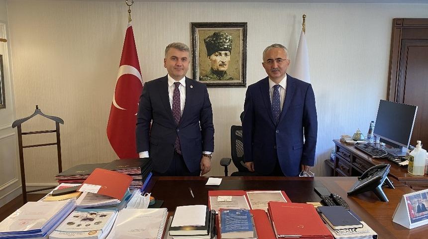 Ayvalık’a doğalgaz Canbey’in takibinde