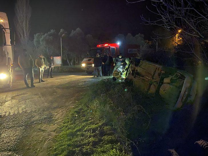 İzmir'de kamyon otomobile çarptı:1 yaralı G1