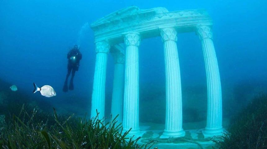 Side Su altı Müzesi'ne, 6 yılda 70 bin kişi daldı