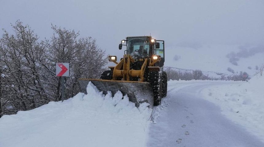 Sivas’ta merkeze bağlı kapalı köy yolu kalmadı