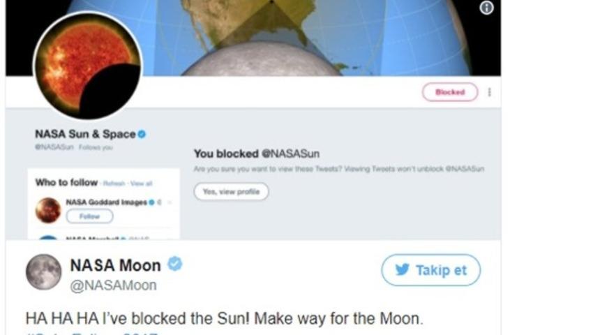 Nasa Moon hesabının tweet'i olay oldu
