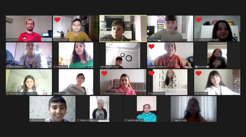 Kartepe&rsquo;de online halk oyunları eğitimi