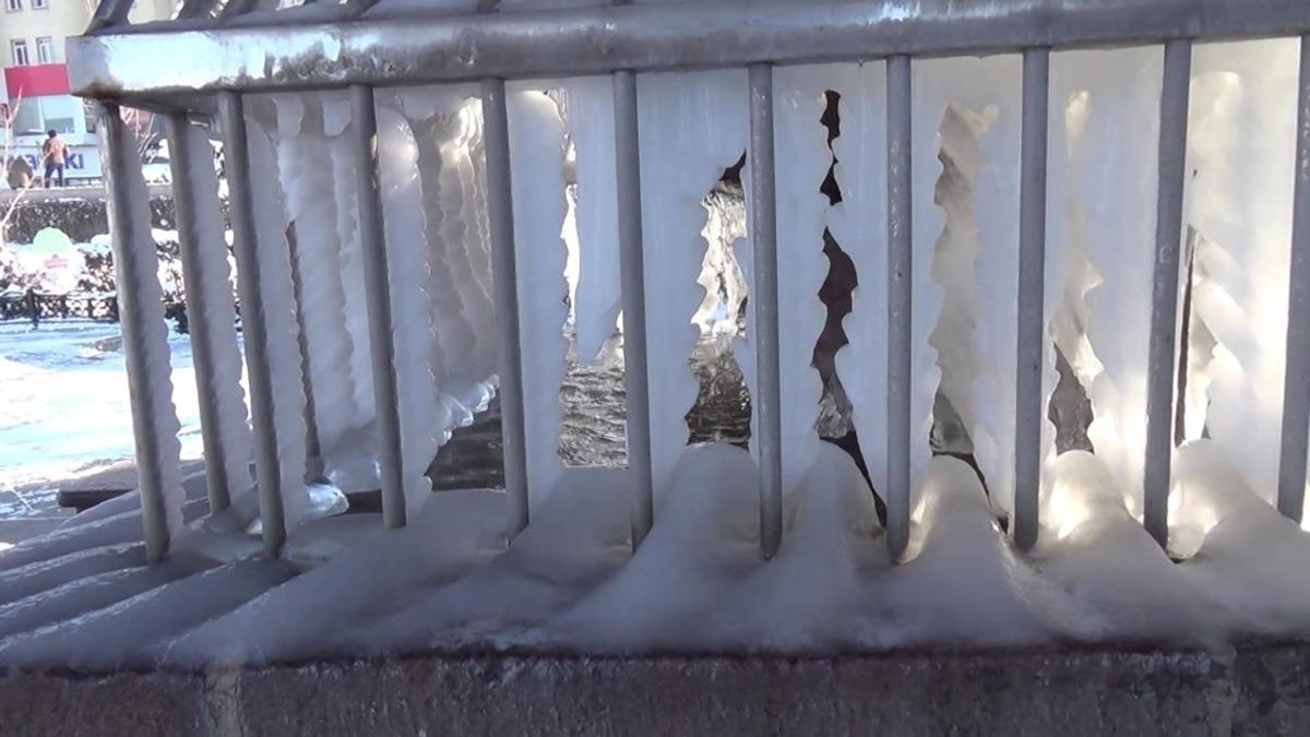 Erzurum buz kesti: Eksi 28