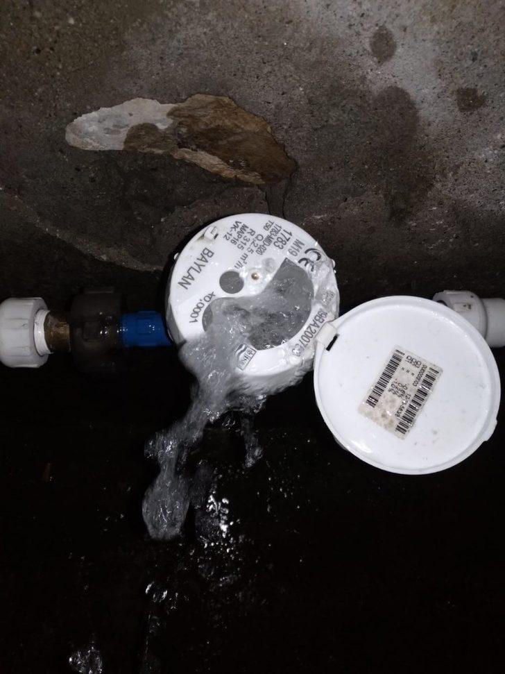 Büyükşehirden sayaç ve vana çalışması G4